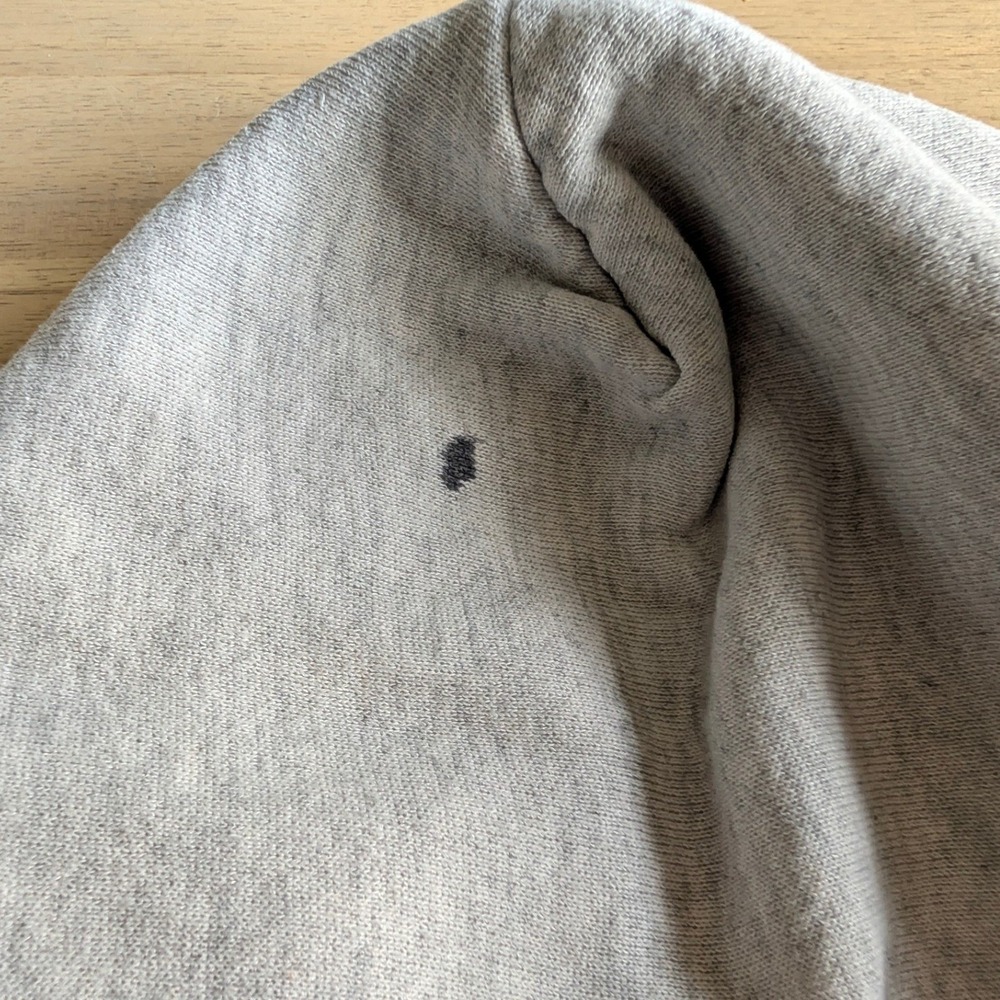 Pepsi Logo Vintage Hoodie Mens 2X Heather Gray Vintage Style Graphic Sweatshirt - Picture 6 of 9